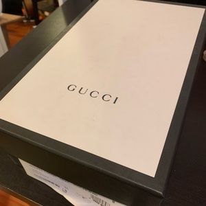 Gucci loafer box